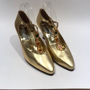 Italian leather heels